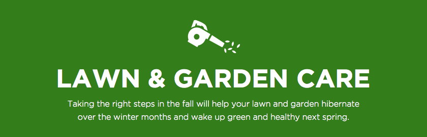Preparing our Home for Fall – Lawn & Garden