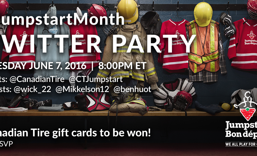 JOIN THE #JUMPSTARTMONTH TWITTER PARTY JUNE 7 AT 8PM ET