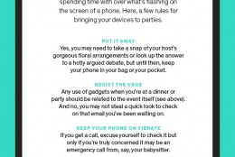 Be a Polite Guest: How to Keep Your Tech in Check During Parties